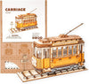 DIY Wooden Model Kit with Detailed English Instructions