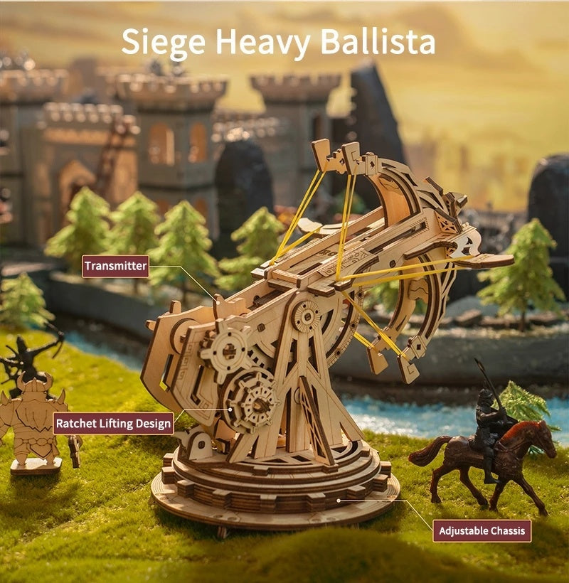 Heavy Ballista 3D Wooden Puzzle