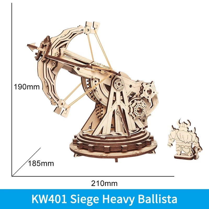 Heavy Ballista 3D Wooden Puzzle