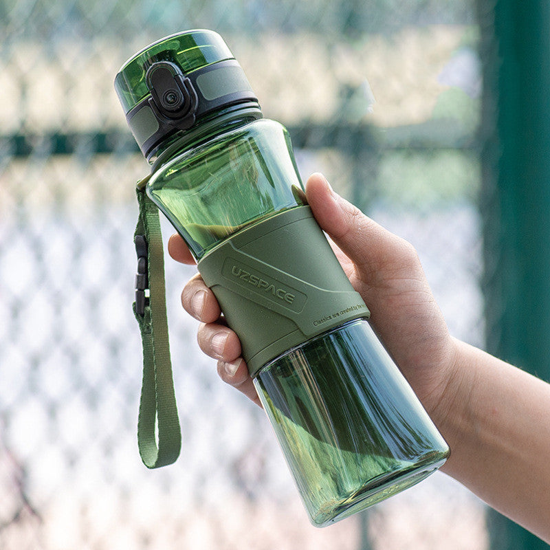 Sports bottle portable plastic bottle cup