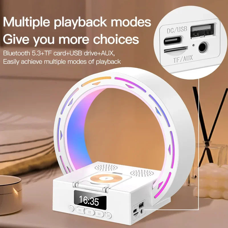 4 In 1 Multifunctional Wireless Bluetooth Speaker and Charger