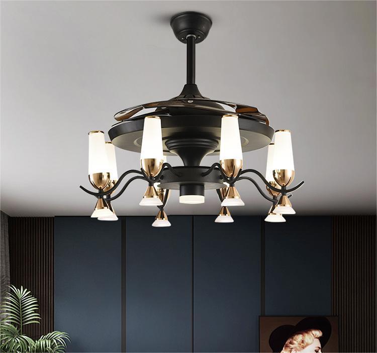 Modern Home Chandelier With Electric Fan