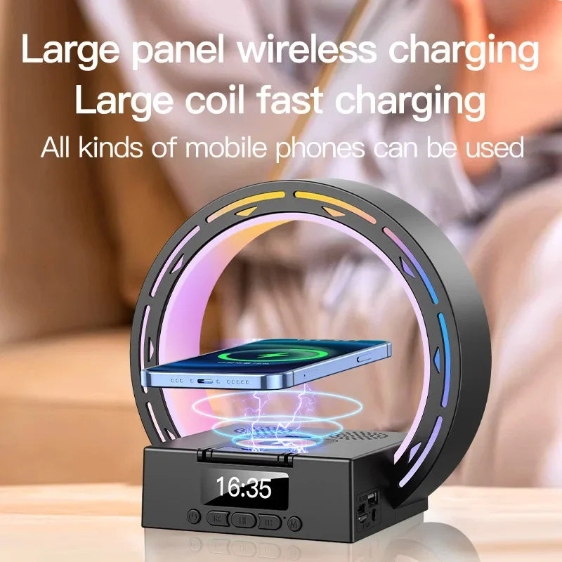 4 In 1 Multifunctional Wireless Bluetooth Speaker and Charger