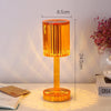 Elegant Crystal Bedside Lamp - 3-Way Dimmable Touch Control with Crystal Shade