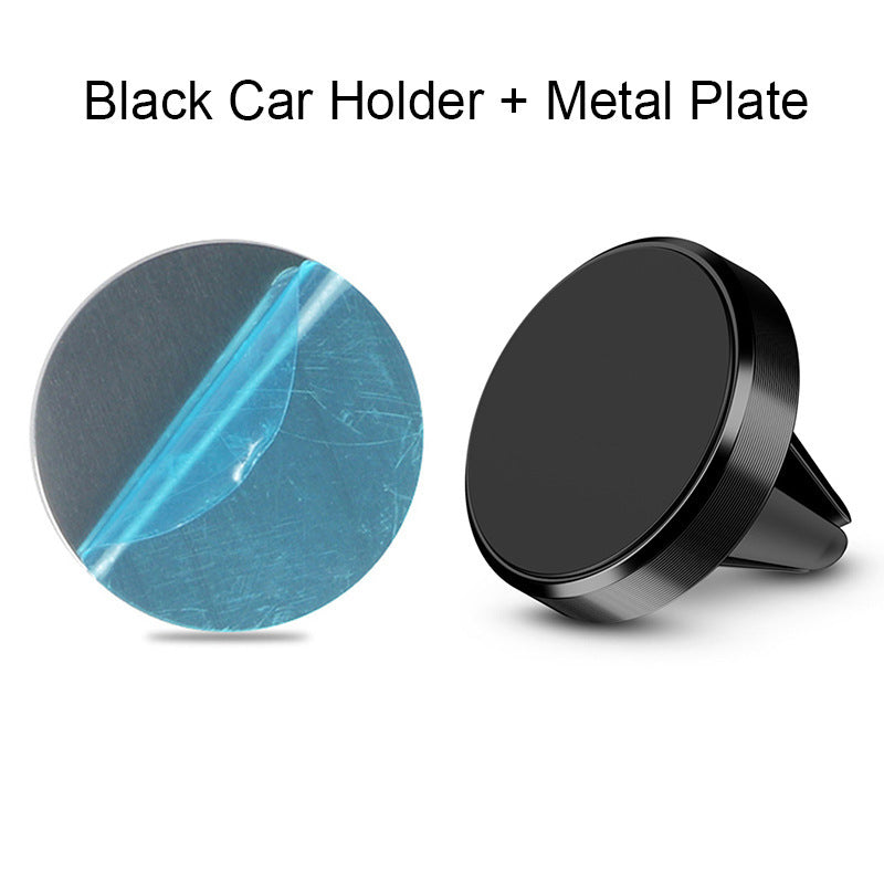 Magnetic car phone holder