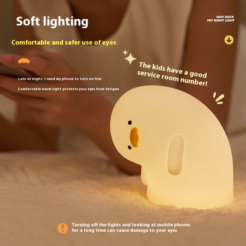 Squishy Duck Night Light