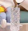 Crystal Rose Humidifier Lamp - 3-in-1 Atmosphere Light and Night Lamp