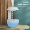 Anti-Gravity Ultrasonic Humidifier - White, Nano-Fine Mist, USB Powered