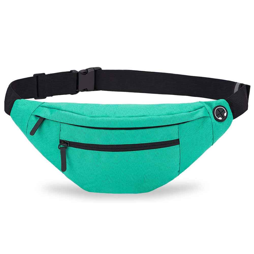 Outdoor Leisure Sports Waist Bag Waterproof Workout Travel Crossbody