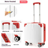 18-inch Trolley Case Printed Pattern Luggage Small Children Suitcase Boarding Bag Suitcase