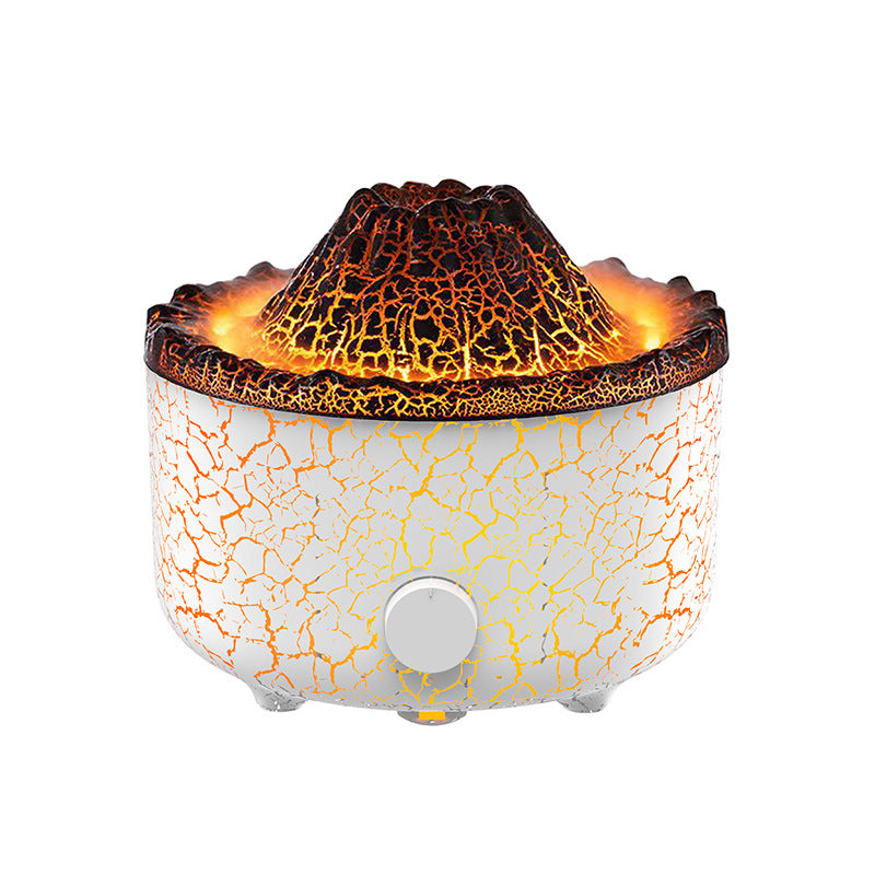 Volcano Essential Oil Diffuser with LED Lights - Remote Control Humidifier